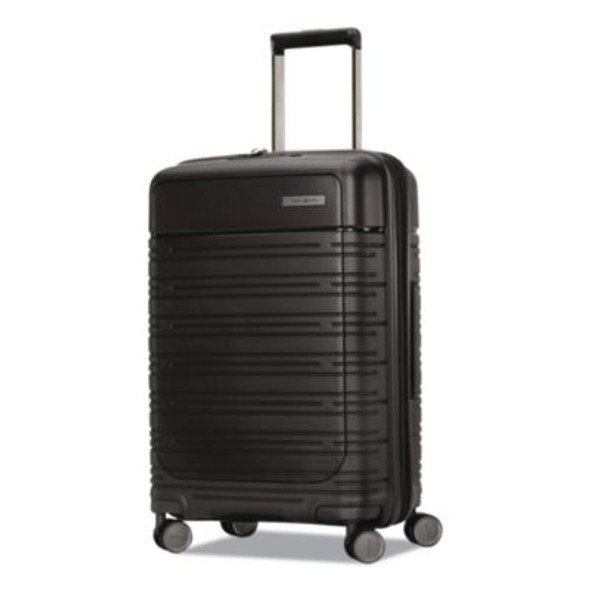 Elevation Plus Hardside Spinner Suitcase, Fits Devices Up To 15", 15 x 10 x 23, Triple Black