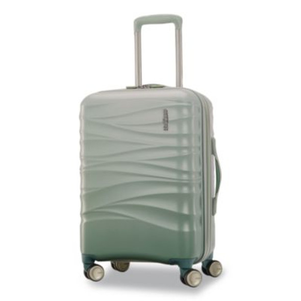 Cascade Hardside Spinner Suitcase, 15 x 9.5 x 22, Sage Green
