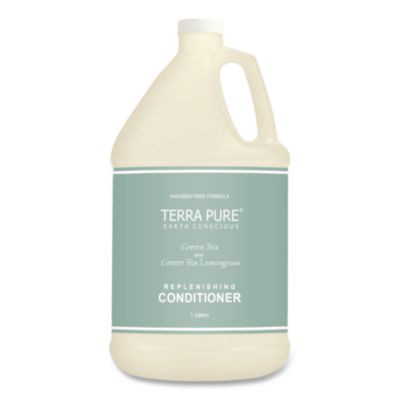 Terra Pure Conditioner Gallon, Green Tea Lemongrass Scent, 1 Gal Bottle
