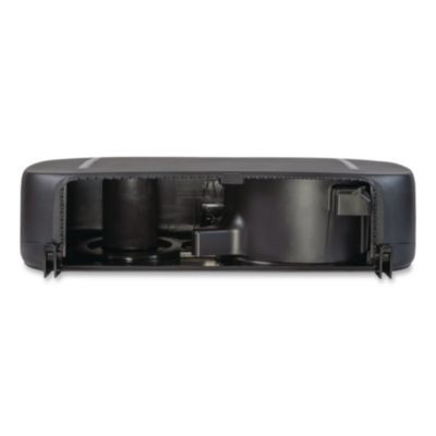 Twin Jbt Tissue Dispenser, 11.6 x 4.84 x 19.95, Black