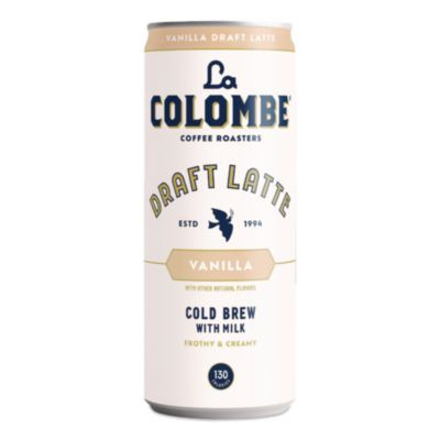 Draft Latte Cold Brew, Vanilla Latte, 11 Oz Can, 12/Carton