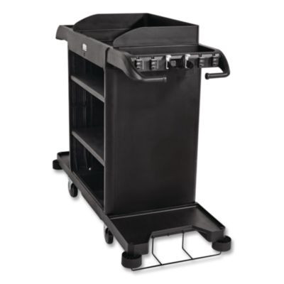 Bumper Kit, For Rubbermaid Commercial 2202527/2202581/2202585/2202587, Plastic, Black