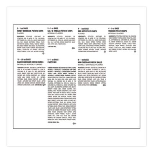 Flavor Lovers Variety Pack, Assorted Flavors, 42/Carton