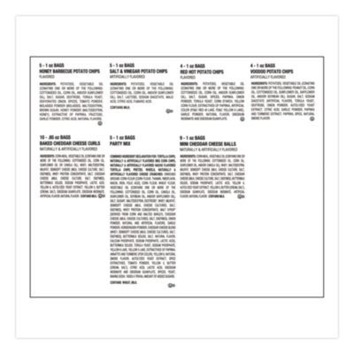 Flavor Lovers Variety Pack, Assorted Flavors, 42/Carton