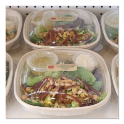 Fiber Bowls, 32 Oz, 8.3 x 8.3 x 1.8, Natural, Paper, 400/Carton