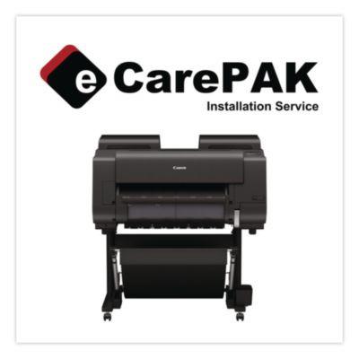 One-Time Ecarepak Installation Warranty For Canon Pro Series