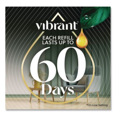 Vibrant Scented Oil Warmer Refill, Sweet Hibiscus And Magnolia, 0.67 Oz, 2/Pack