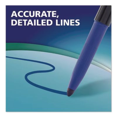Wet Erase Marker, Fine Bullet Tip, Blue, 144/Carton