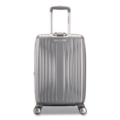Opto 3 Hardside Spinner Suitcase, 13.58 x 9.25 x 19.29, Silver