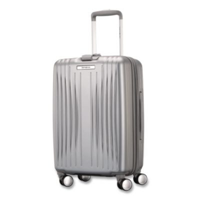 Opto 3 Hardside Spinner Suitcase, 13.58 x 9.25 x 19.29, Silver