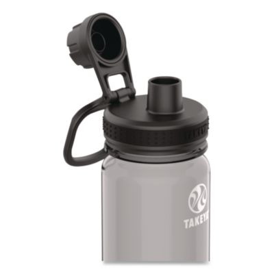 Tritan Plastic Water Bottle, 24 Oz, Stormy Black