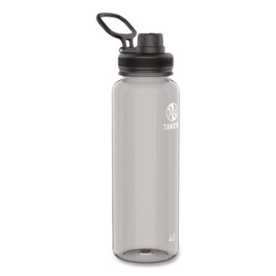 Tritan Plastic Water Bottle, 40 Oz, Stormy Black