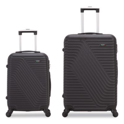 Voyage Vertice Abs 2-Piece Luggage Set, Black