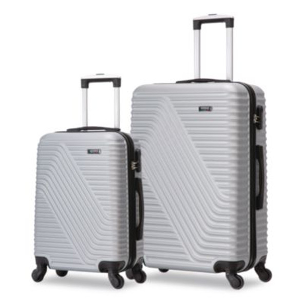 Voyage Vertice Abs 2-Piece Luggage Set, Silver