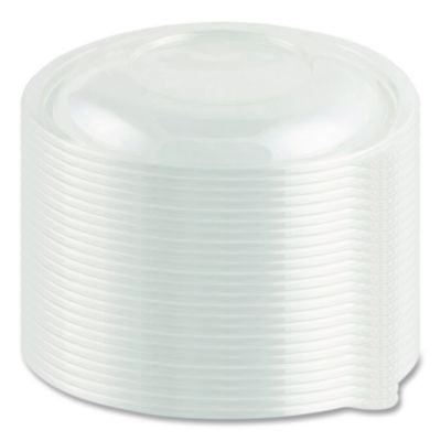Crystal Classics Lid, 7" Diameter x 0.75" h, Clear, Plastic, 150/Carton
