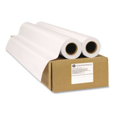 Everyday Adhesive Matte Polypropylene, 2" Core, 42" X 75 Ft, Matte White, 2/Pack