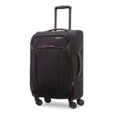 4 Kix 2.0 Softside Spinner Suitcase, 14.5 x 9.5 x 23.5, Black