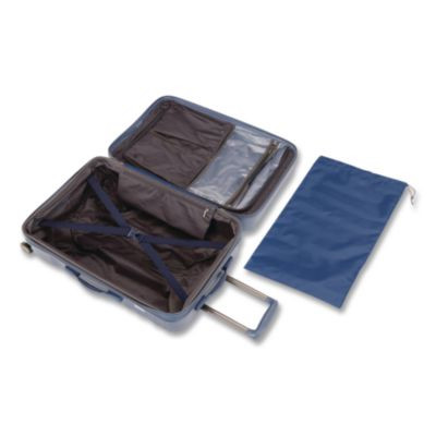 Cascade Hardside Spinner Suitcase, 17.75 x 10 x 26.75, Slate Blue