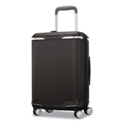 Silhouette 18 Hardside Spinner Suitcase, 10.5 x 14.8 x 23, Black