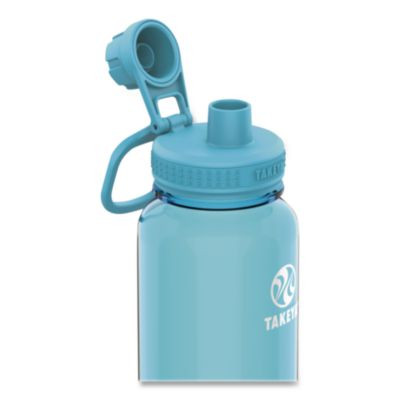 Tritan Plastic Water Bottle, 40 Oz, Breezy Blue