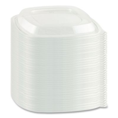Crystal Classics Lid, 8.13 x 8.13, Clear, Plastic, 150/Carton