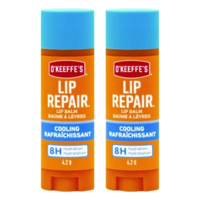Lip Repair Cooling Lip Balm, 0.15 Oz Stick, 2/Pack