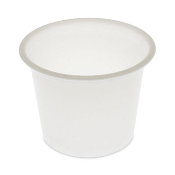 Plastic Portion Cup, 1 Oz, Translucent, 200/Sleeve, 25 Sleeves/Carton