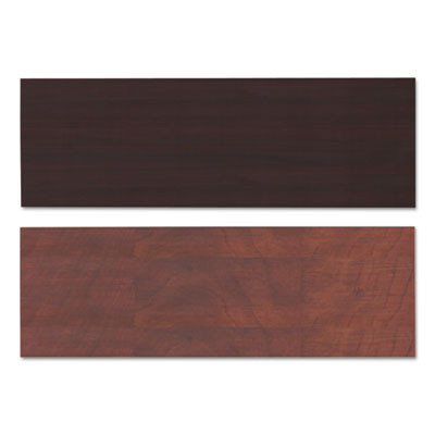 Reversible Laminate Table Top, Rectangular, 71.5w X 23.63,Medium Cherry/Mahogany