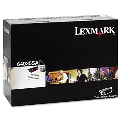 64035Sa Toner, 6,000 Page-Yield, Black