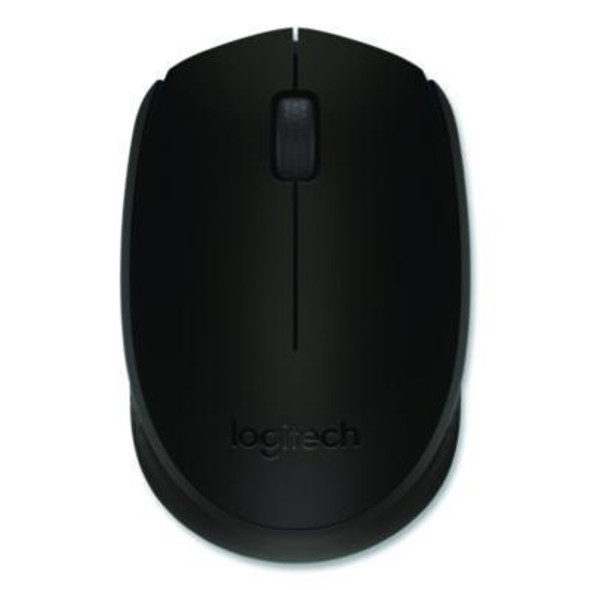 M170 Wireless Mouse, 2.4 Ghz Frequency/33 Ft Wireless Range, Left/Right Hand Use, Black