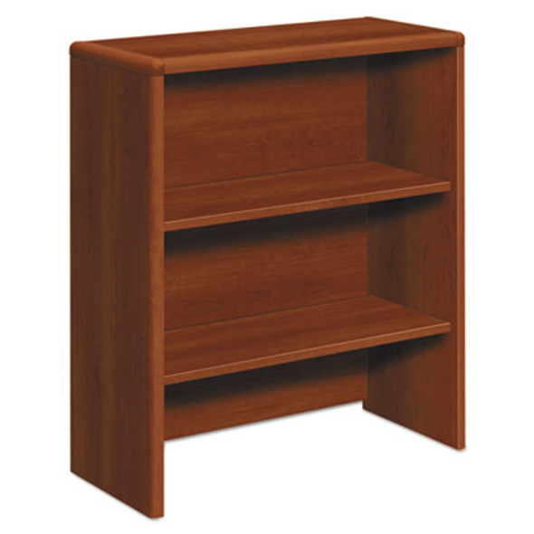 10700 Series Bookcase Hutch, 32.63w X 14.63d X 37.13h, Cognac