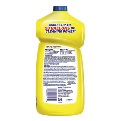 Power Clean Concentrated Multi-Surface Cleaner, Lemon And Sunflower Essence, 28 Oz Pour Bottle