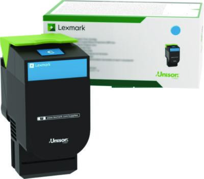 80C00Cg Toner, 1,000 Page-Yield, Cyan