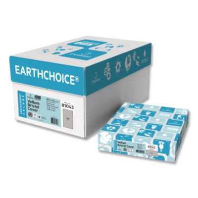 Cover Stock, 67 Lb Bristol Weight, 8.5 x 11, Gray, 250/Pack