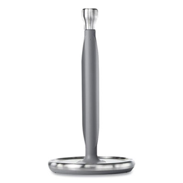 Good Grips Steady Paper Towel Holder, Stainless Steel, 8.1 X 7.8 X 14.5, Gray/Silver