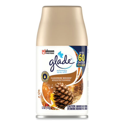Automatic Air Freshener, Cashmere Woods, 6.2 Oz Spray Can, 4/Carton