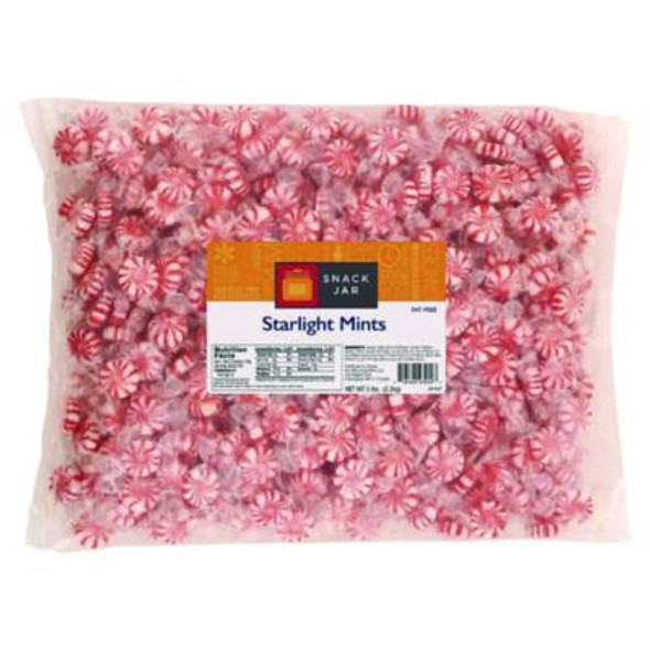 Starlight Mints, Individually Wrapped, 5 Lb Bag, Approximately 425 Pieces/Bag