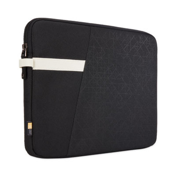 Ibira Laptop Sleeve, Fits Devices Up To 11.6", Polyester, 12.6 x 1.2 x 9.4, Black