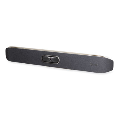 Poly Studio X50 All-In-One Video Bar, 1920 Pixels x 1080 Pixels, Black