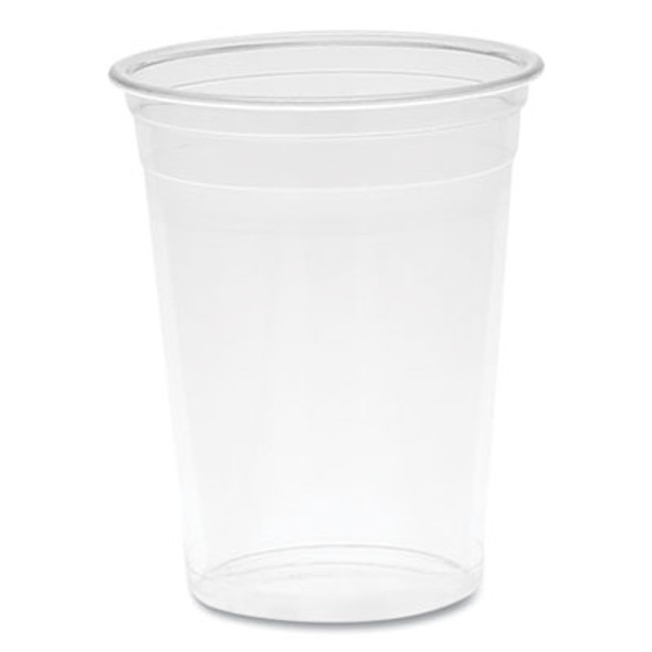 Rpet Cold Cup, 10 Oz, Plastic, Clear, Houston Logo, 900/Carton
