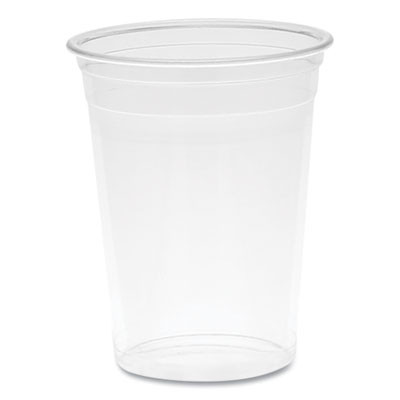 Rpet Cold Cup, 10 Oz, Plastic, Clear, Houston Logo, 900/Carton