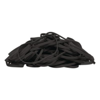 Advantage Classic Black Rubber Bands, Size 32, 0.04" Gauge, 1 Lb Box, 700/Box