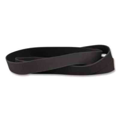 Advantage Classic Black Rubber Bands, Size 107, 0.06" Gauge, 1 Lb Box, 40/Box