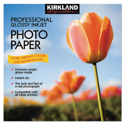 Inkjet Photo Paper, 13 x 19, Glossy White, 50 Sheets/Box