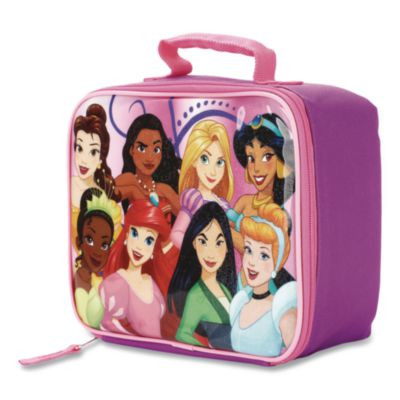 Kids Insulated Lunch Tote, Disney Princesses Theme, Multicolor