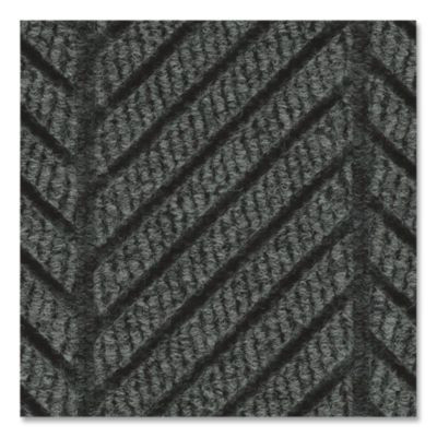 Waterhog Max Herringbone Classic Mat, Rectangular, Black Smoke Surface, 45" x 70"