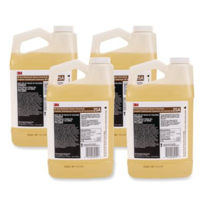 Hb Quat Disinfectant Cleaner Concentrate 25A, 0.5 Gal Bottle, 4/Carton