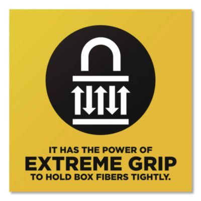 Box Lock Shipping Tape, 3" Core, 1.88" x 38.2 Yds, Clear, 6/Pack