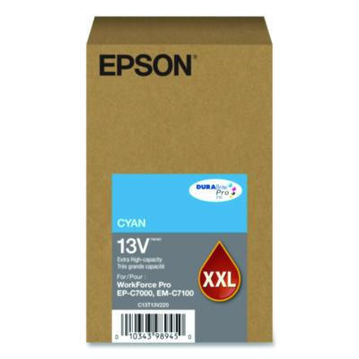 T13V220 (T13V) Durabrite Pro Extra High-Yield Ink, 8,000 Page-Yield, Cyan