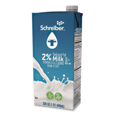 2% Milk, 32 Oz, 12/Carton